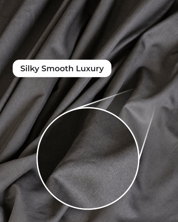 Luxe Sateen Sheet Set Beige - Image 5
