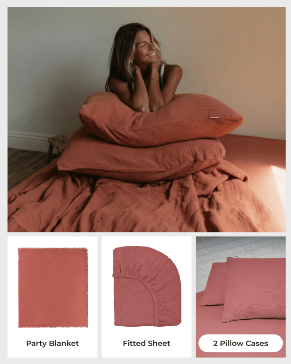 Dark Denim Bedding Set - Queen - Image 3